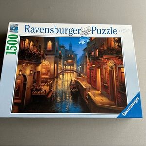 RAVENSBURGER 1500pc puzzle Venice canals